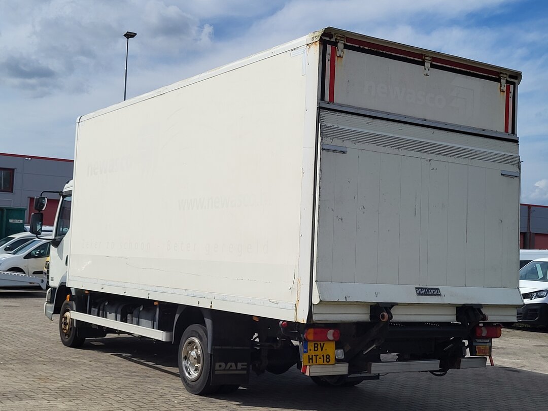 DAF FA LF45.160 DAMAGED Closed Box Taillift Automatic Cruise Control – foto 2 – kavel bij BAS World Auctions, Zwolle