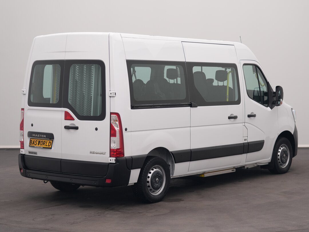 Renault Master 135PK Passenger transport Passenger Transport Personenvervoer 8 Persoons Ramp L2H2 LED Navi Airco Cruise Camera Parkeersensoren Euro… – foto 2 – kavel bij BAS World 