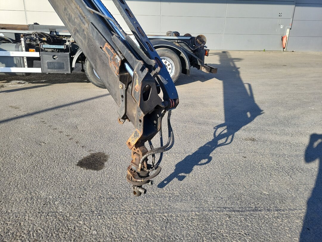 Volvo FM 370 Containersystem HMF 2200-K3 Kran Crane VDL S21-6200 Hooklift Lift+steering axle Euro 5 – foto 6 – kavel bij BAS World Auctions, Veghel