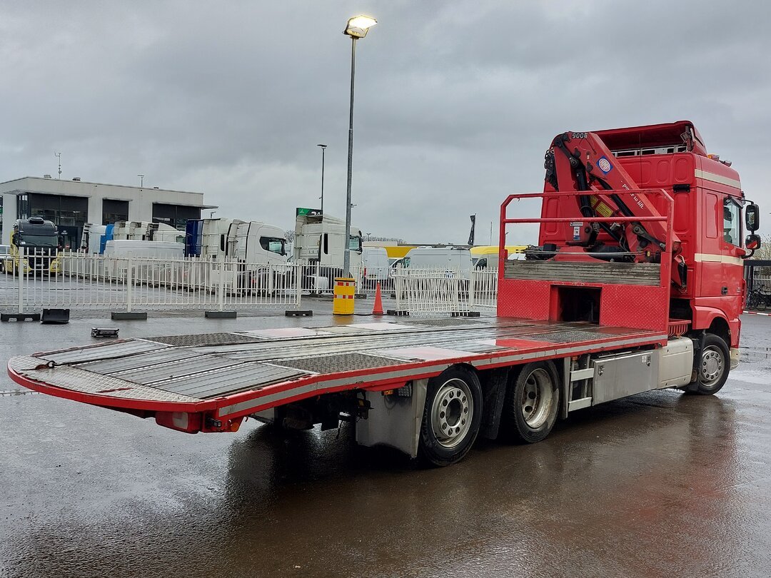 DAF XF 440 Open HMF 900-K2 Kran Winch Lift-Lenkachse – foto 10 – kavel bij BAS World Auctions, Veghel