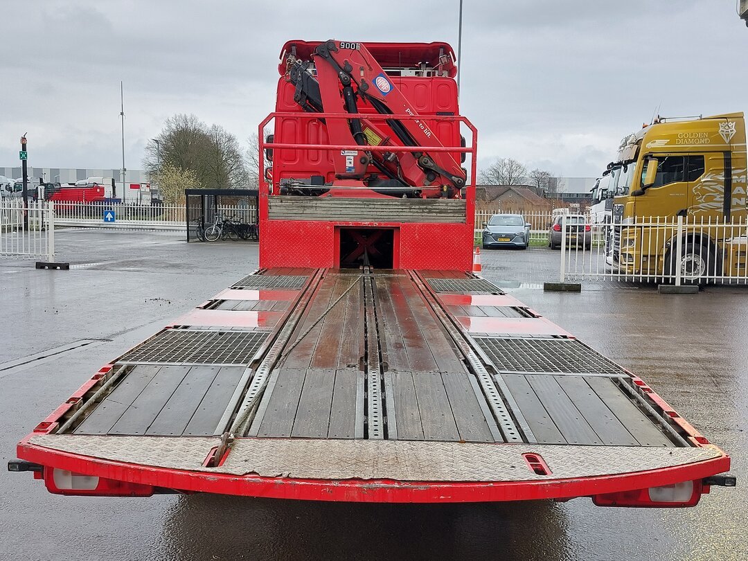 DAF XF 440 Open HMF 900-K2 Kran Winch Lift-Lenkachse – foto 8 – kavel bij BAS World Auctions, Veghel