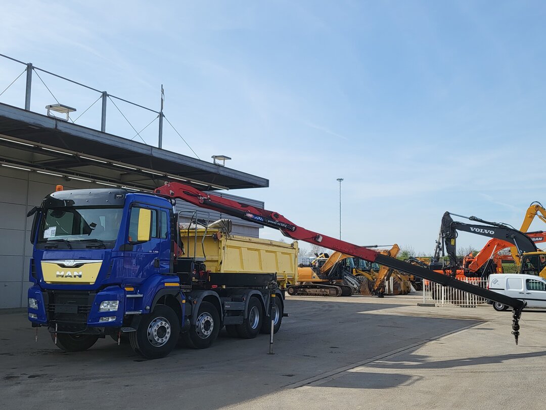 MAN TGS 35.480 Tipper HMF 2243-Z2 Crane Tipper – foto 6 – kavel bij BAS World Auctions, Veghel
