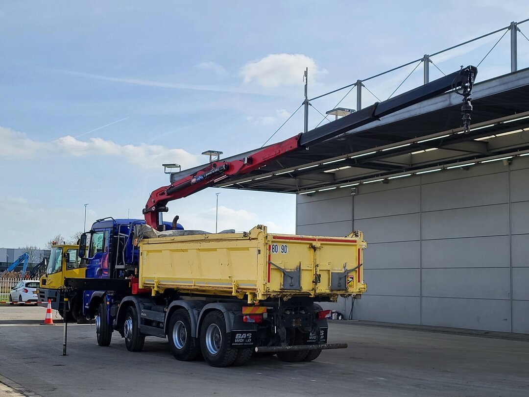 MAN TGS 35.480 Tipper HMF 2243-Z2 Crane Tipper – foto 7 – kavel bij BAS World Auctions, Veghel