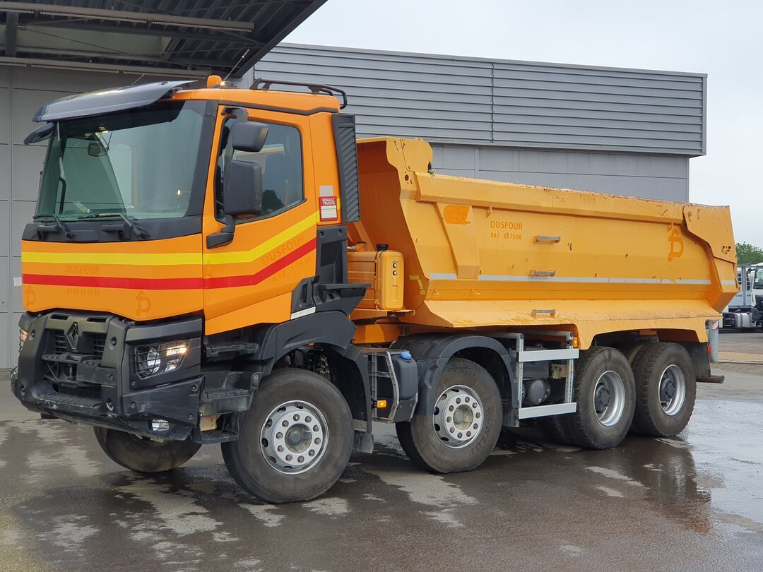 Renault K 480 Tipper 16m3 tipper Steel suspension Big-Axle Optibrake+ Euro 6 – foto 4 – kavel bij BAS World Auctions, Veghel