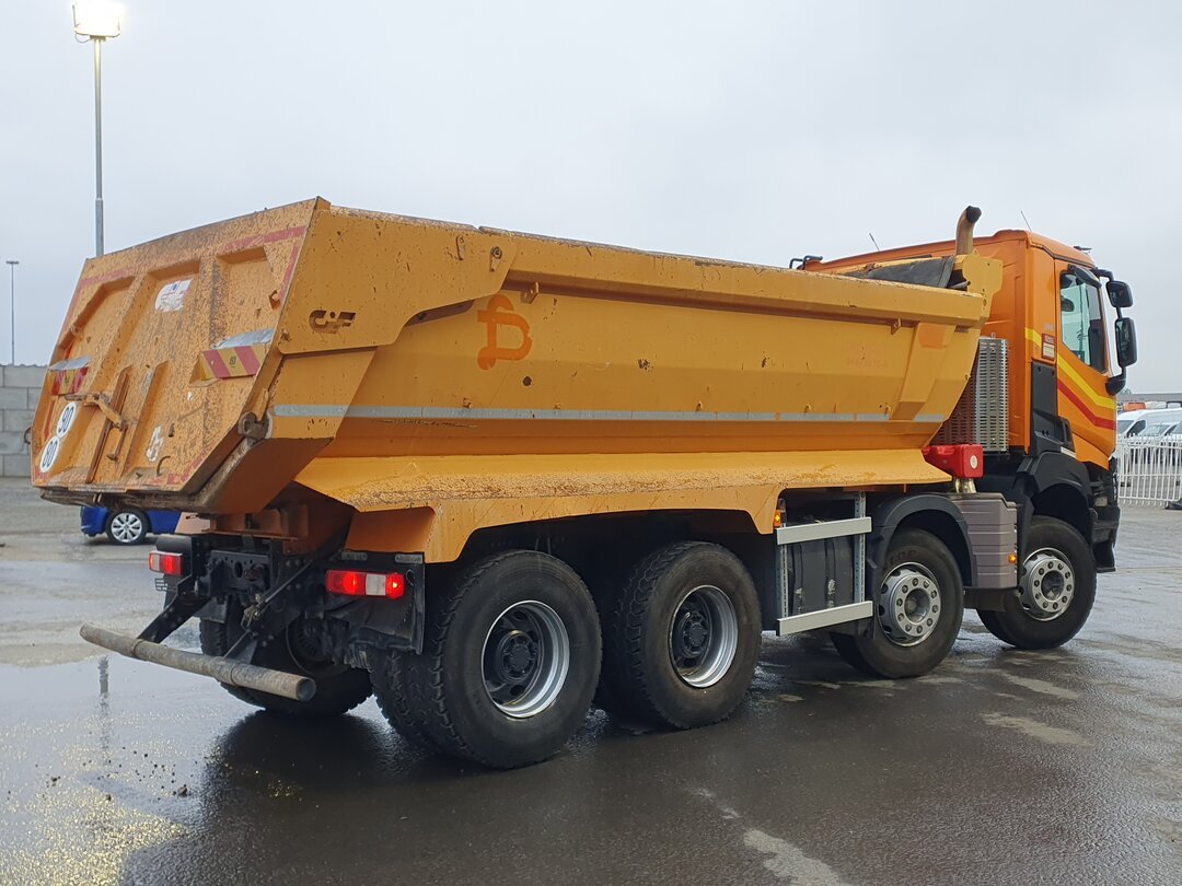 Renault K 480 Tipper 16m3 tipper Steel suspension Big-Axle Optibrake+ Euro 6 – foto 7 – kavel bij BAS World Auctions, Veghel