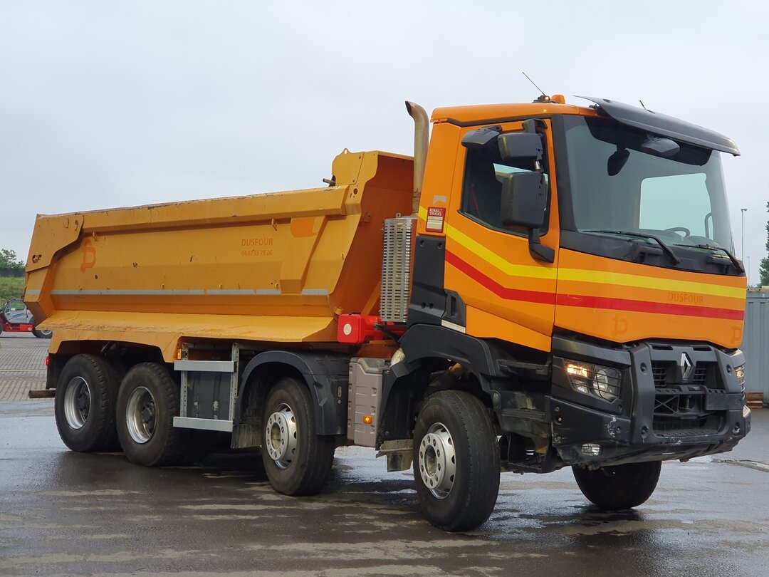 Renault K 480 Tipper 16m3 tipper Steel suspension Big-Axle Optibrake+ Euro 6 – foto 6 – kavel bij BAS World Auctions, Veghel