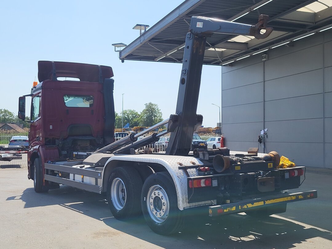 Mercedes Antos 2542 Containersystem 20tons Meiller Containersystem Day cab Lift + Steering axle Automatic Euro 6 – foto 3 – kavel bij BAS World Auctions, Veghel