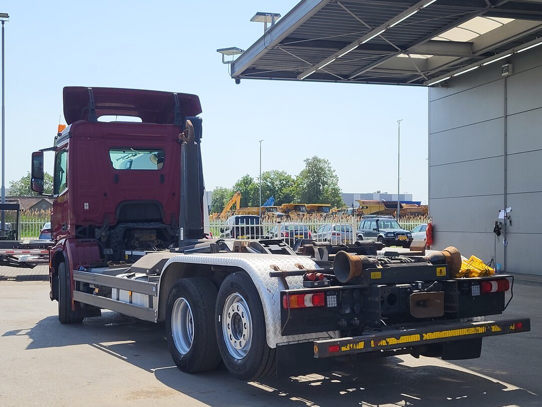 Mercedes Antos 2542 Containersystem 20tons Meiller Containersystem Day cab Lift + Steering axle Automatic Euro 6 – foto 4 – kavel bij BAS World Auctions, Veghel