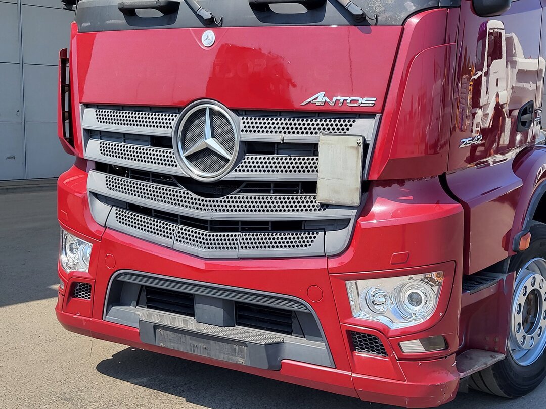 Mercedes Antos 2542 Containersystem 20tons Meiller Containersystem Day cab Lift + Steering axle Automatic Euro 6 – foto 6 – kavel bij BAS World Auctions, Veghel