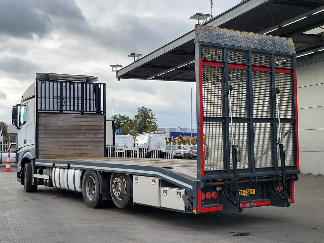Mercedes Actros 2543 Car/truck transport NL-Truck Machine Transporter Retarder Lift-Axle ACC – foto 4 – kavel bij BAS World Auctions, Veghel