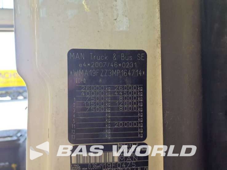 MAN TGS 26.470 2021 6x2 Retarder Euro 6 Automatic Airco PTO – foto 7 – kavel bij BAS World Auctions, Ampfing