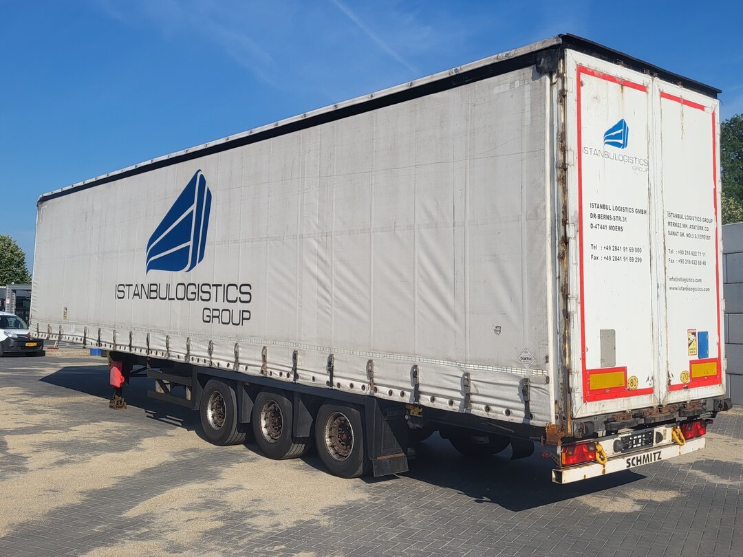 Schmitz S3 Curtainsides Mega Lift+Sliding Roof – foto 2 – kavel bij BAS World Auctions, Veghel