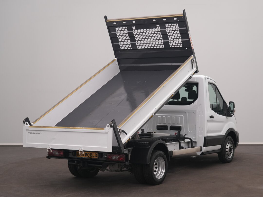 Ford Transit 165pk Tipper Kipper Dubbellucht 3,5t Trekhaak Airco Camera Euro6 Tipper Benne Kieper – foto 2 – kavel bij BAS World Auctions, Veghel