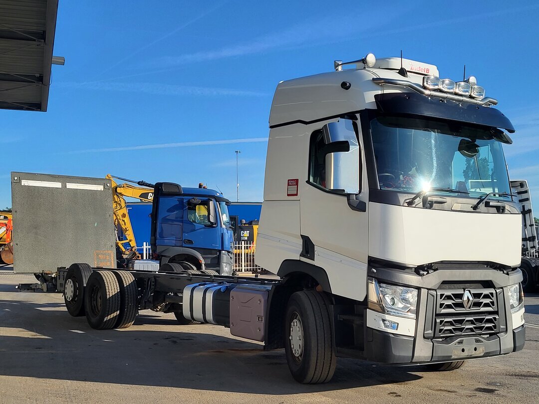 Renault T 380 Chassis Truck Standklima 2xThanks Cruise Control – foto 3 – kavel bij BAS World Auctions, Veghel