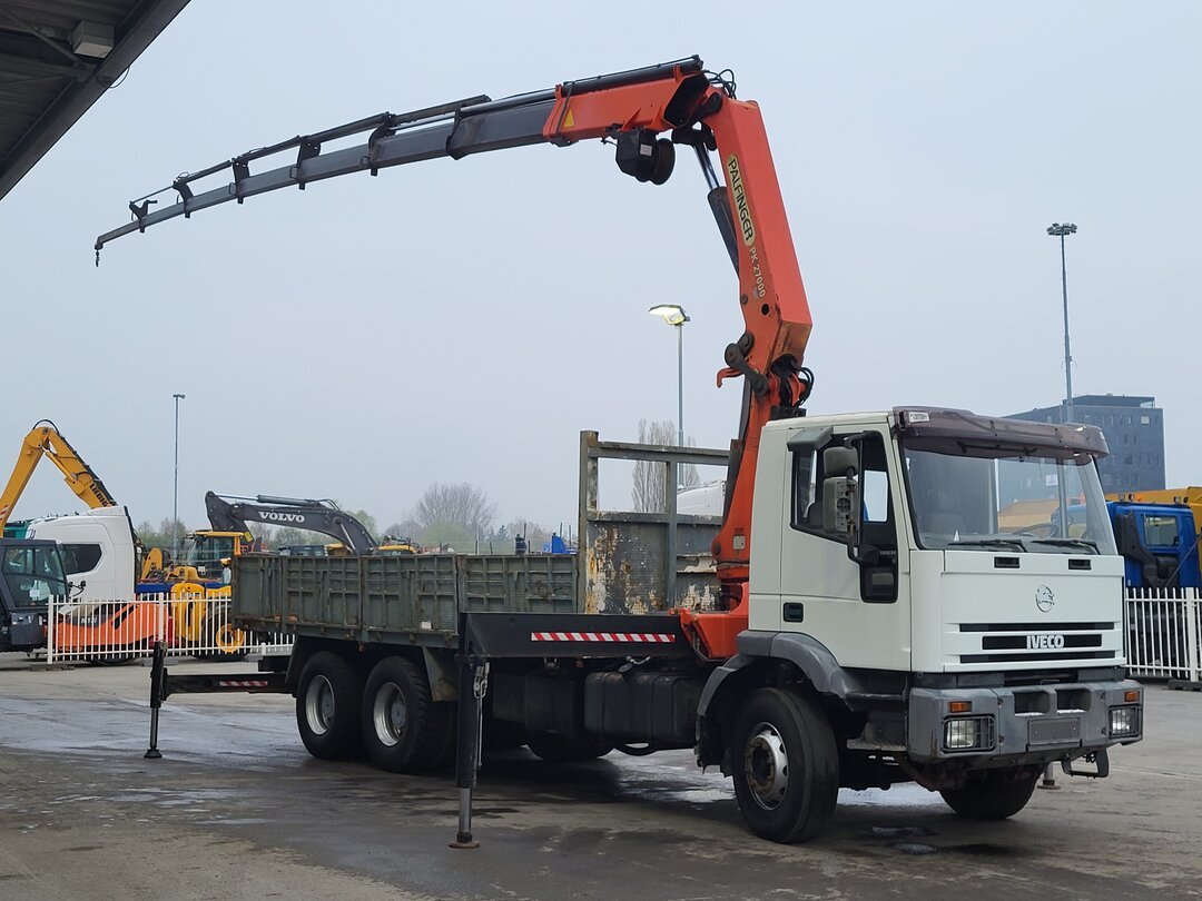 Iveco 260E30H Open Palfinger PK27000 E Kran crane Winch Remote control Big-Axle – foto 3 – kavel bij BAS World Auctions, Veghel