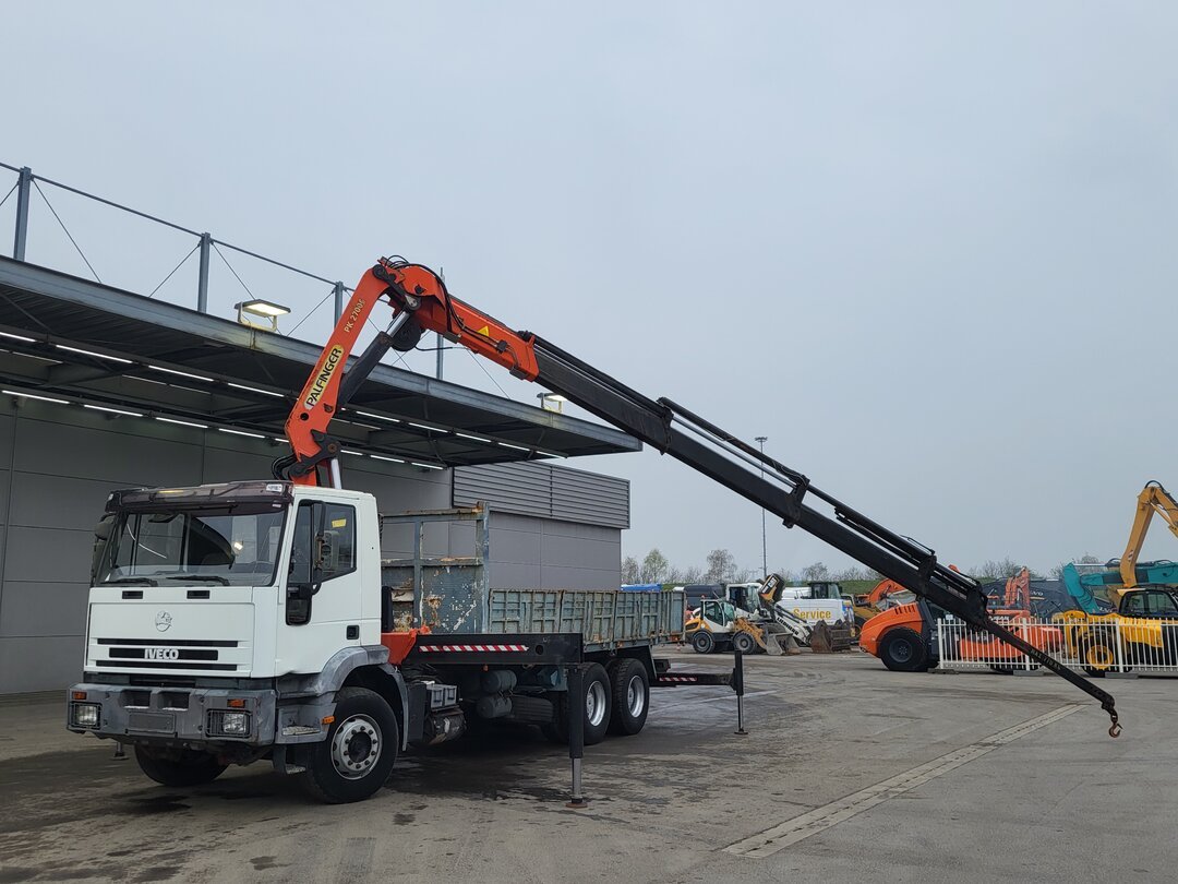 Iveco 260E30H Open Palfinger PK27000 E Kran crane Winch Remote control Big-Axle – foto 5 – kavel bij BAS World Auctions, Veghel