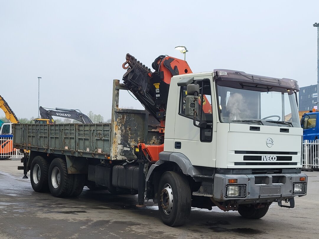 Iveco 260E30H Open Palfinger PK27000 E Kran crane Winch Remote control Big-Axle – foto 9 – kavel bij BAS World Auctions, Veghel