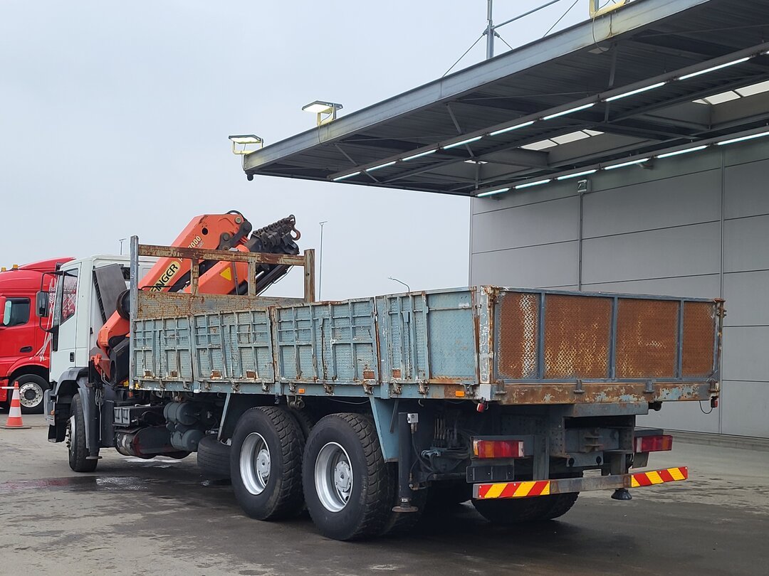 Iveco 260E30H Open Palfinger PK27000 E Kran crane Winch Remote control Big-Axle – foto 8 – kavel bij BAS World Auctions, Veghel