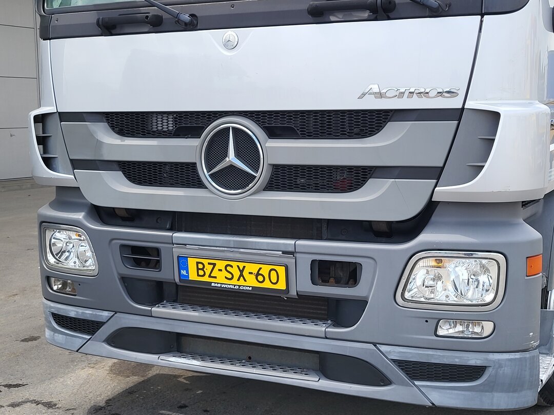 Mercedes Actros 2532 Containersystem NL-Truck HMF 1643 Z2 Crane Kran 21 tons VDL Hooklift Lift-Axle Euro 5 – foto 9 – kavel bij BAS World Auctions, Veghel
