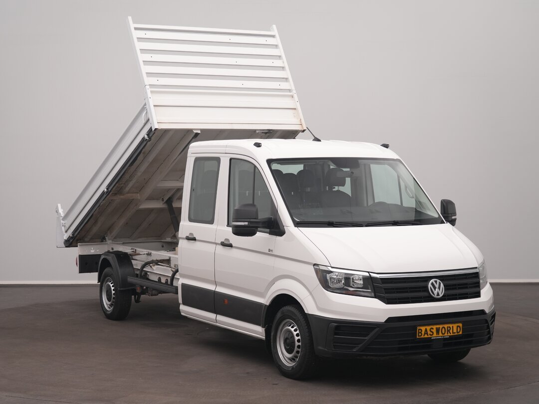 Volkswagen Crafter 140pk Tipper Kipper Dubbele Cabine Trekhaak 7 zitplaatsen Euro6 Tipper Benne Kieper – foto 4 – kavel bij BAS World Auctions, Veghel