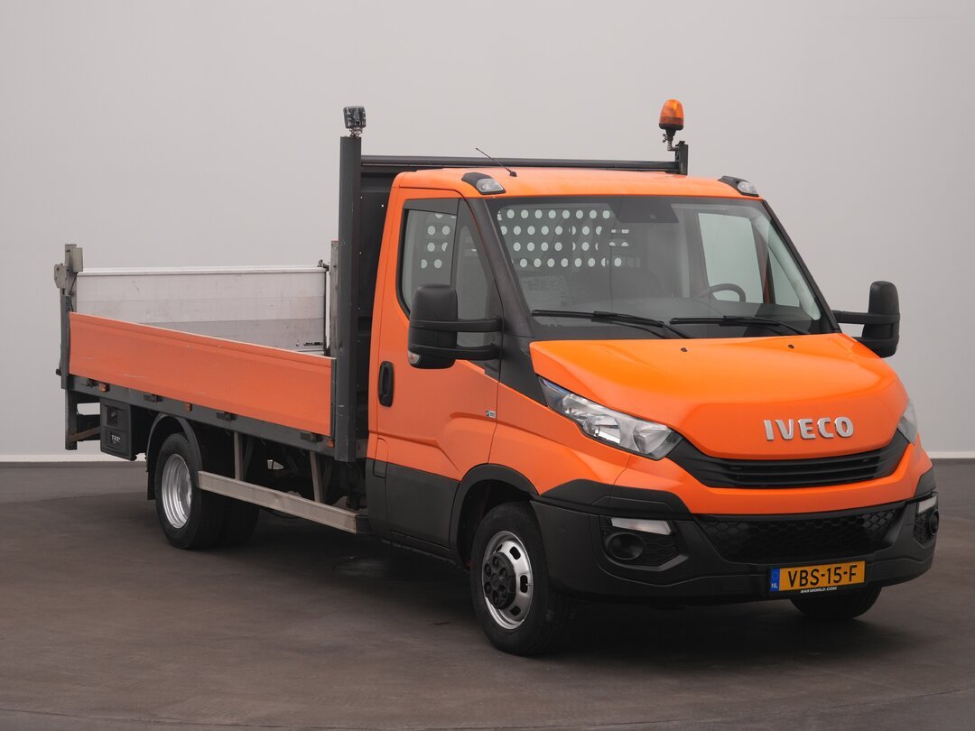 Iveco Daily 35C14 Open Laadklep Dubbellucht Open Laadbak 3,5t Trekhaak Airco Cruise Euro6 Pritsche Pickup – foto 4 – kavel bij BAS World Auctions, Veghel