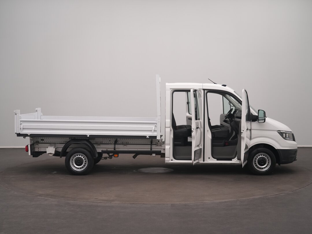 Volkswagen Crafter 140pk Tipper Kipper Dubbele Cabine Trekhaak 7 zitplaatsen Euro6 Tipper Benne Kieper – foto 7 – kavel bij BAS World Auctions, Veghel