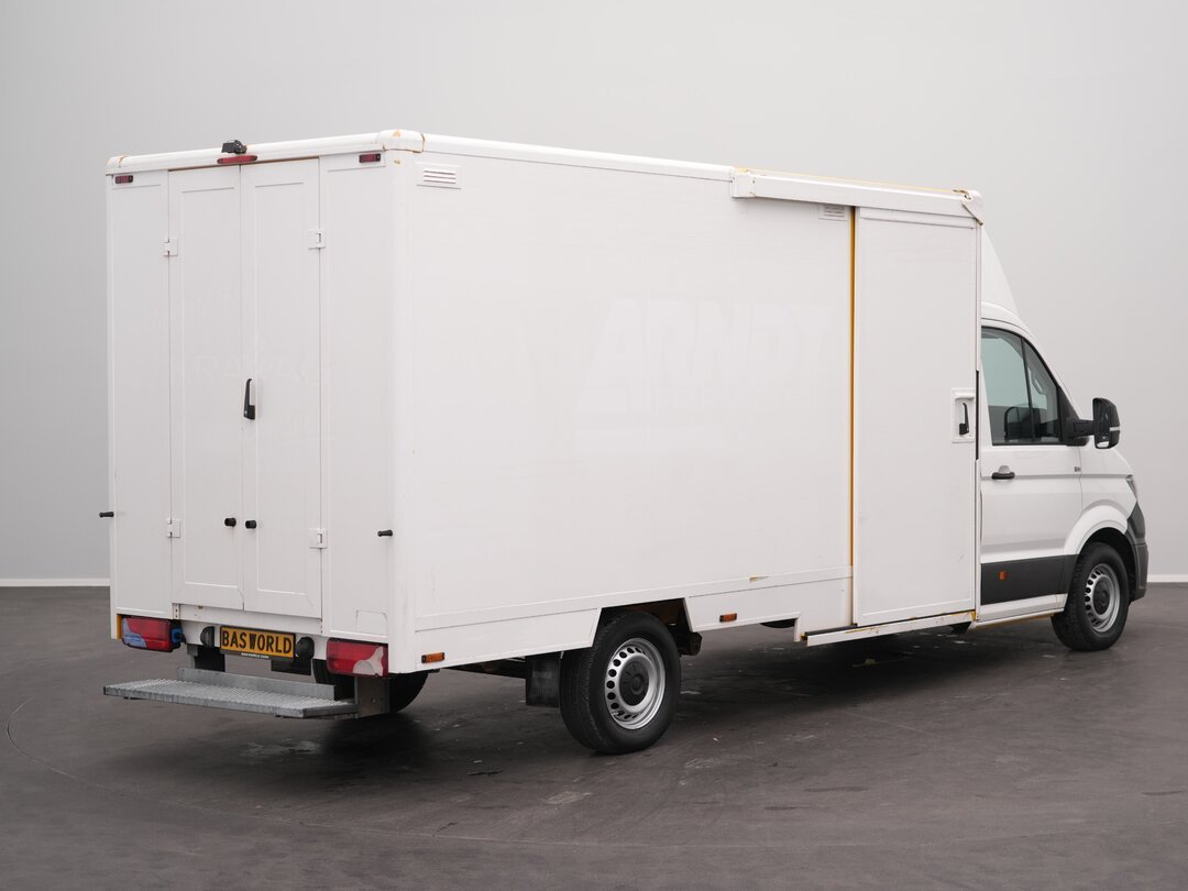MAN TGE 3.100 Closed box 433cm Bakwagen Achterdeuren Zijdeur Camera Euro6 Meubelbak Koffer Verkoopwagen Pakketwagen – foto 4 – kavel bij BAS World Auctions, Veghel