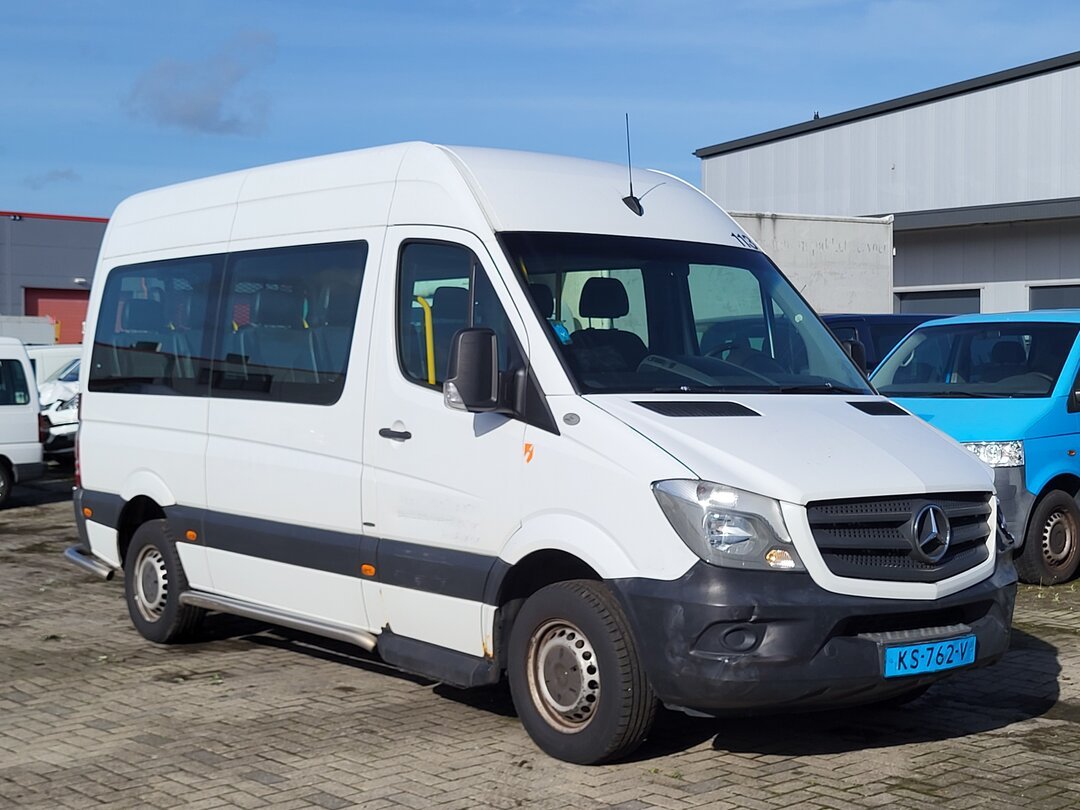 Mercedes Sprinter 314 CDI 9 Persons Wheelchair Automatic Lift DAMAGED! MOT 28-11-2026 2016 – foto 10 – kavel bij BAS World Auctions, Zwolle
