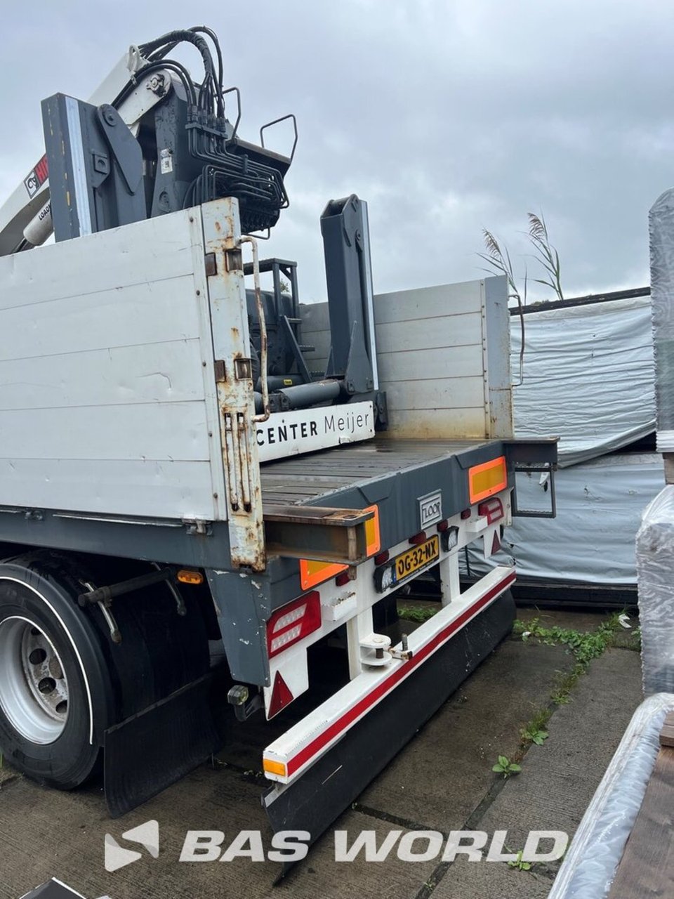 Floor FLO-12-20K1 Open Semi Trailer – foto 3 – kavel bij BAS World Auctions, Foxhol