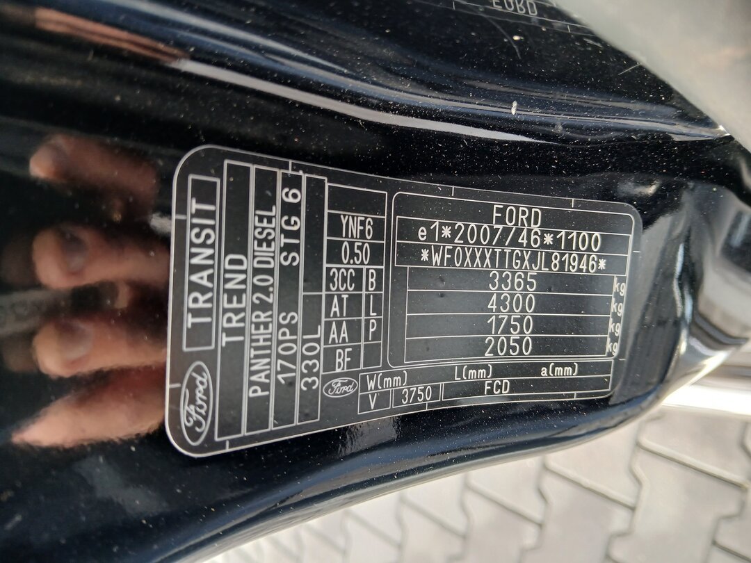 Ford Transit Automatic L3H2 170pk EURO6 Closed van – foto 10 – kavel bij BAS World Auctions, Veghel