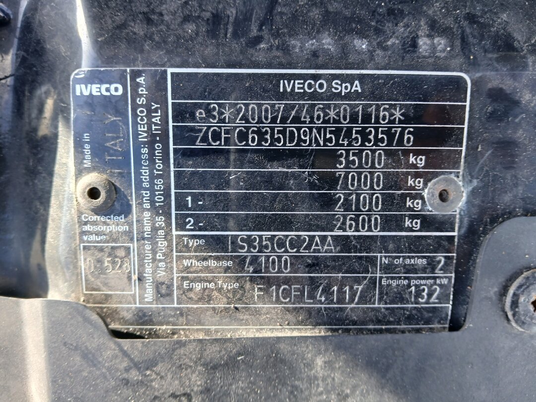 Iveco Daily 35S18 3.0L Automatic 9 Passenger 2021 – foto 9 – kavel bij BAS World Auctions, Veghel