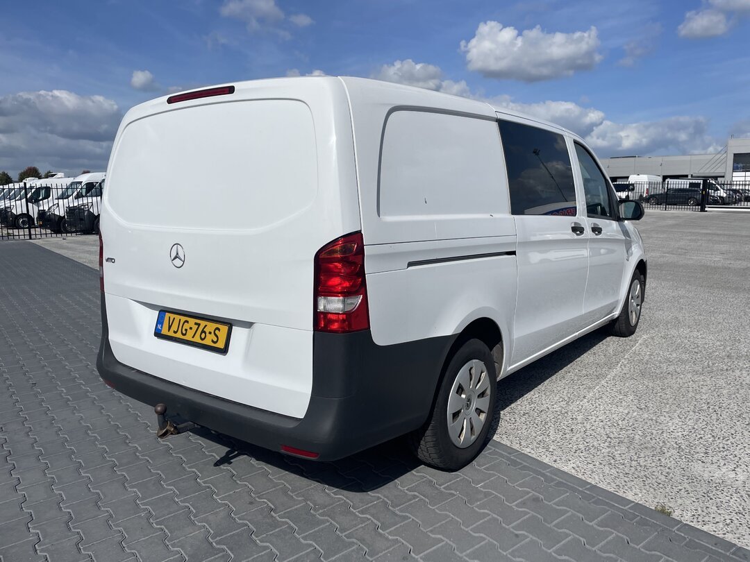 Mercedes Vito 110CDI Long Double Cabin 2021 MOT: 01-03-2027 – foto 4 – kavel bij BAS World Auctions, Veghel