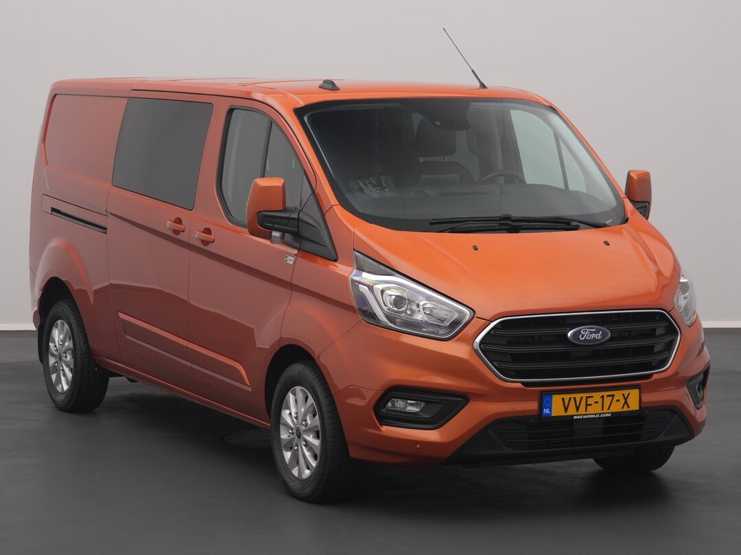 Ford Transit Custom 170pk Closed van Automaat L2H1 Dubbele Cabine Limited Airco Navi Carplay Camera Parkeersensoren Stoelverw. Euro6 L2 Mixto DoKa L2 – foto 4 – kavel bij BAS World