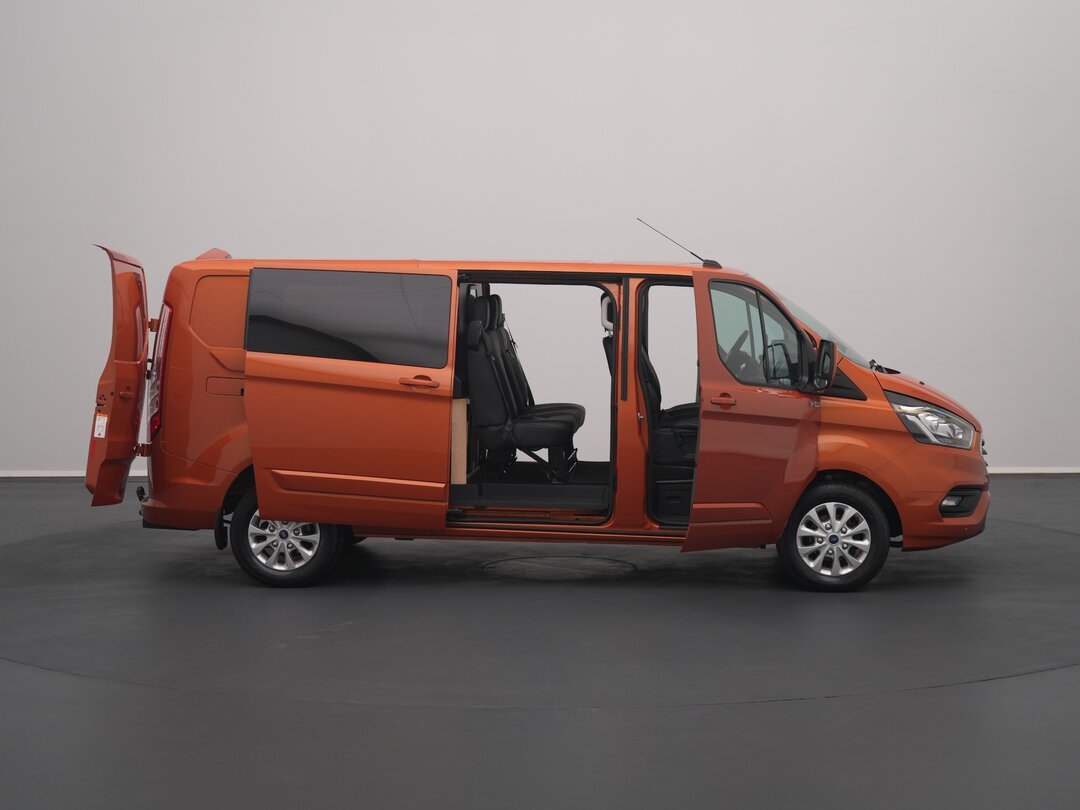 Ford Transit Custom 170pk Closed van Automaat L2H1 Dubbele Cabine Limited Airco Navi Carplay Camera Parkeersensoren Stoelverw. Euro6 L2 Mixto DoKa L2 – foto 8 – kavel bij BAS World