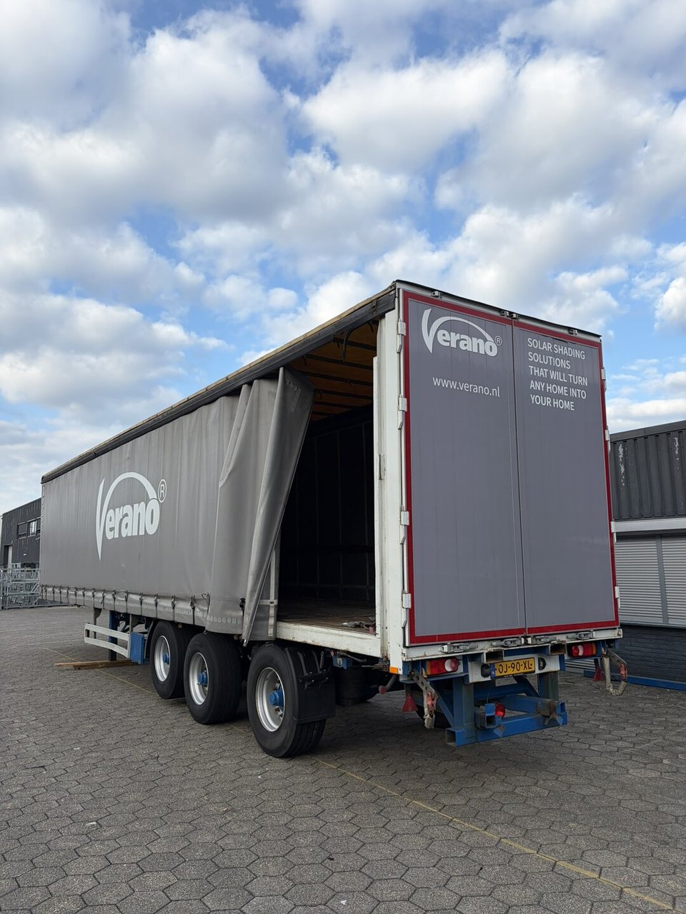 Pacton B3-001 Curtainsides Semi Trailer Full Air – foto 4 – kavel bij BAS World Auctions, Best