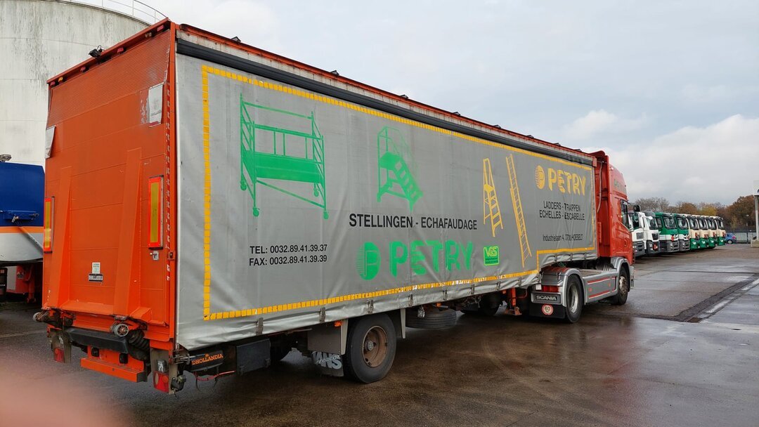 Jans Curtainsides Semi Trailer Tailgate – foto 3 – kavel bij BAS World Auctions, Lummen