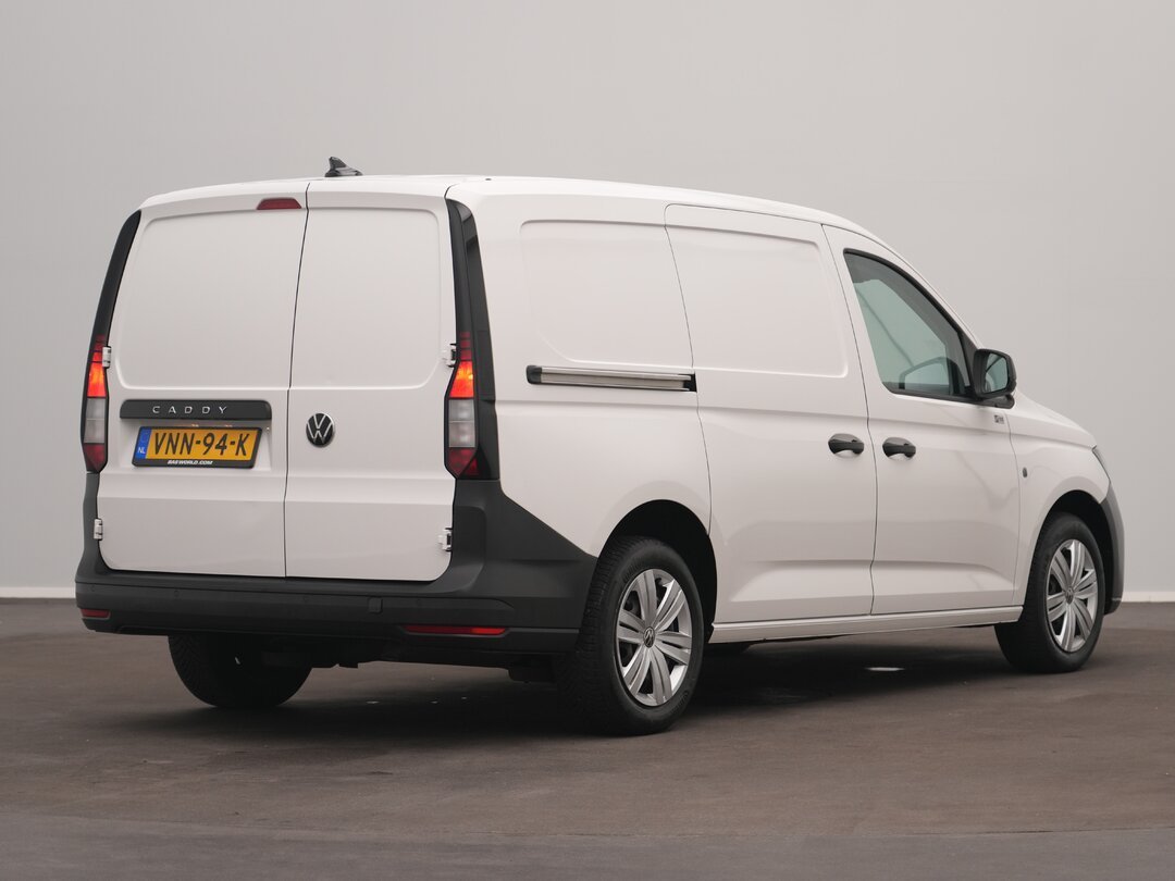 Volkswagen Caddy 102PK Closed van Maxi L2 Airco Carplay Cruise Parkeersensoren Euro6 L2H1 – foto 2 – kavel bij BAS World Auctions, Veghel