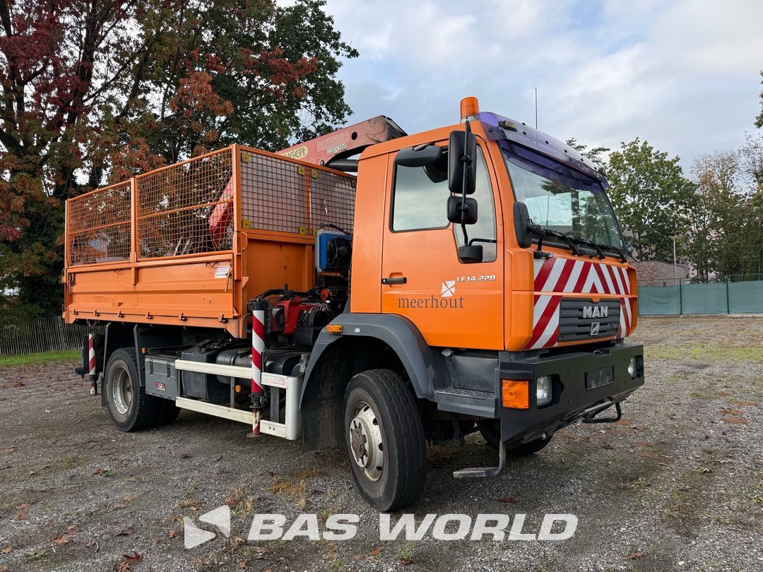 MAN LE 14.220 Shor Cab Crane Palfinger – foto 8 – kavel bij BAS World Auctions, Veghel