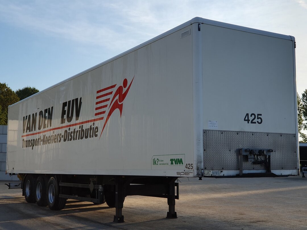 SPIER SGL390 Closed Semi Trailer Full Air – foto 3 – kavel bij BAS World Auctions, Veghel