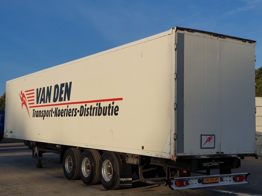 SPIER SGL390 Closed Semi Trailer Full Air – foto 2 – kavel bij BAS World Auctions, Veghel