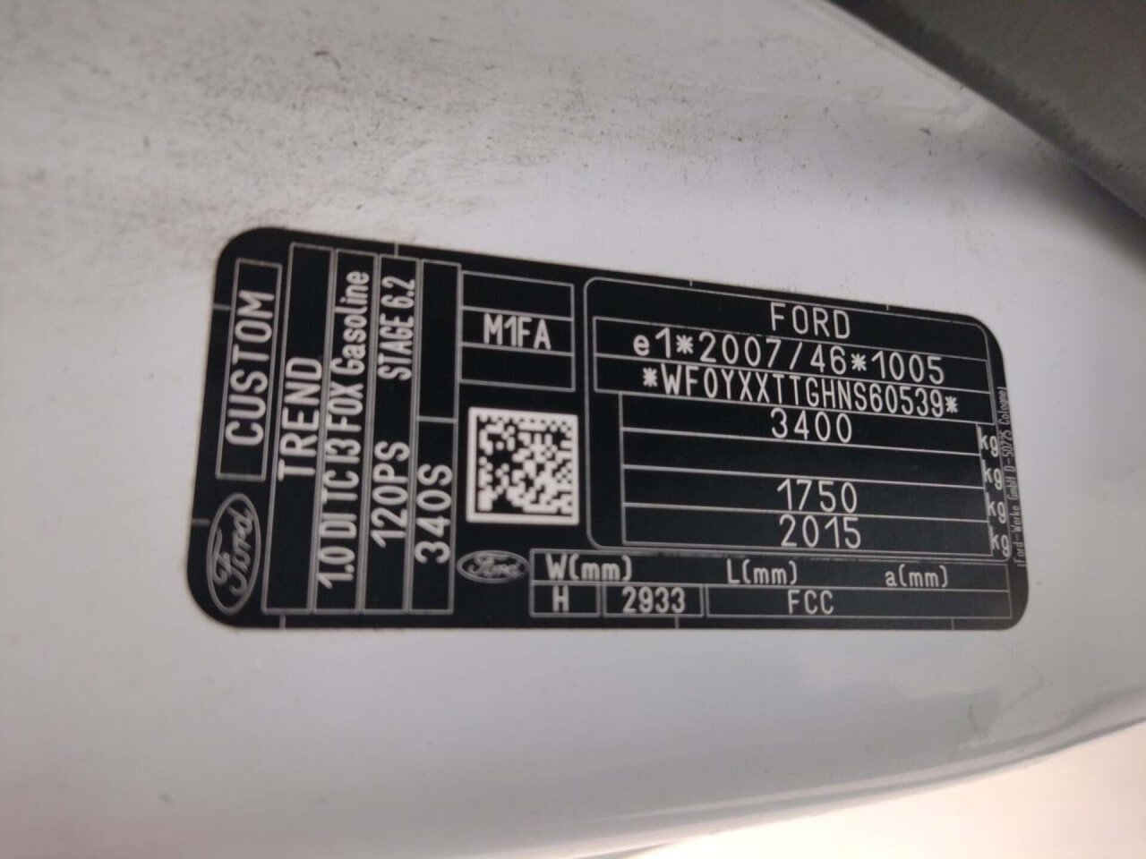 Ford Transit Custom PHEV Trend L2H1 2022 AUT/Airco/NAV/PDC – foto 6 – kavel bij BAS World Auctions, Veghel