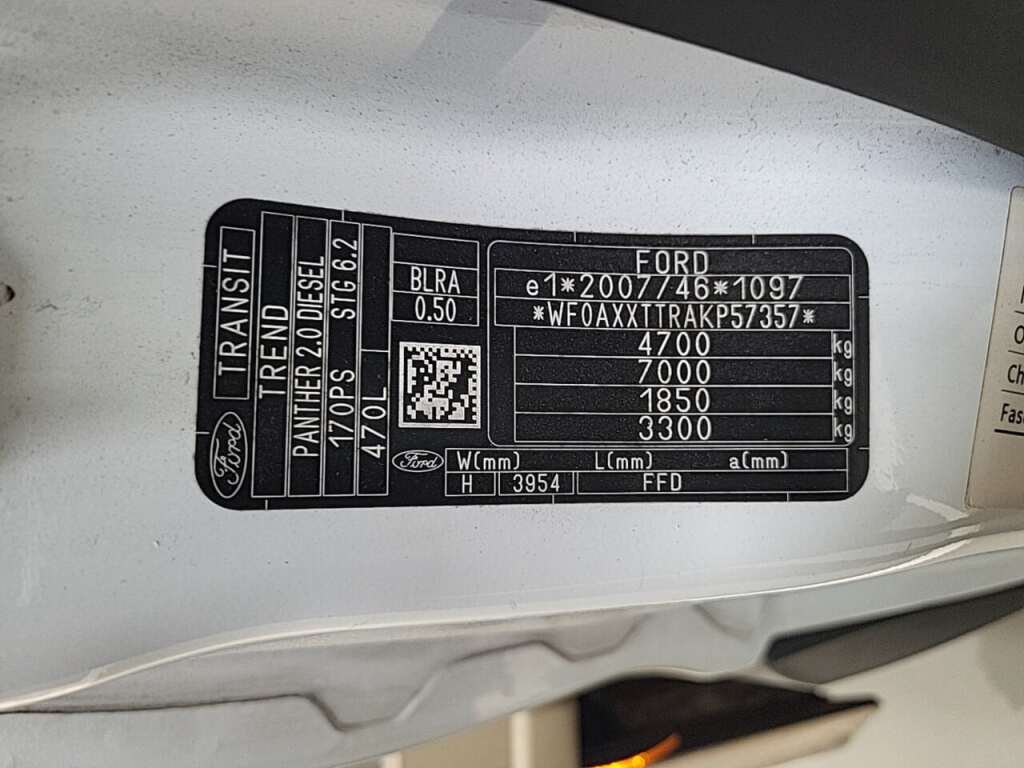 Ford Transit 350 2.0 TDCI L3H1 Tr 2020 Airco – foto 5 – kavel bij BAS World Auctions, Veghel