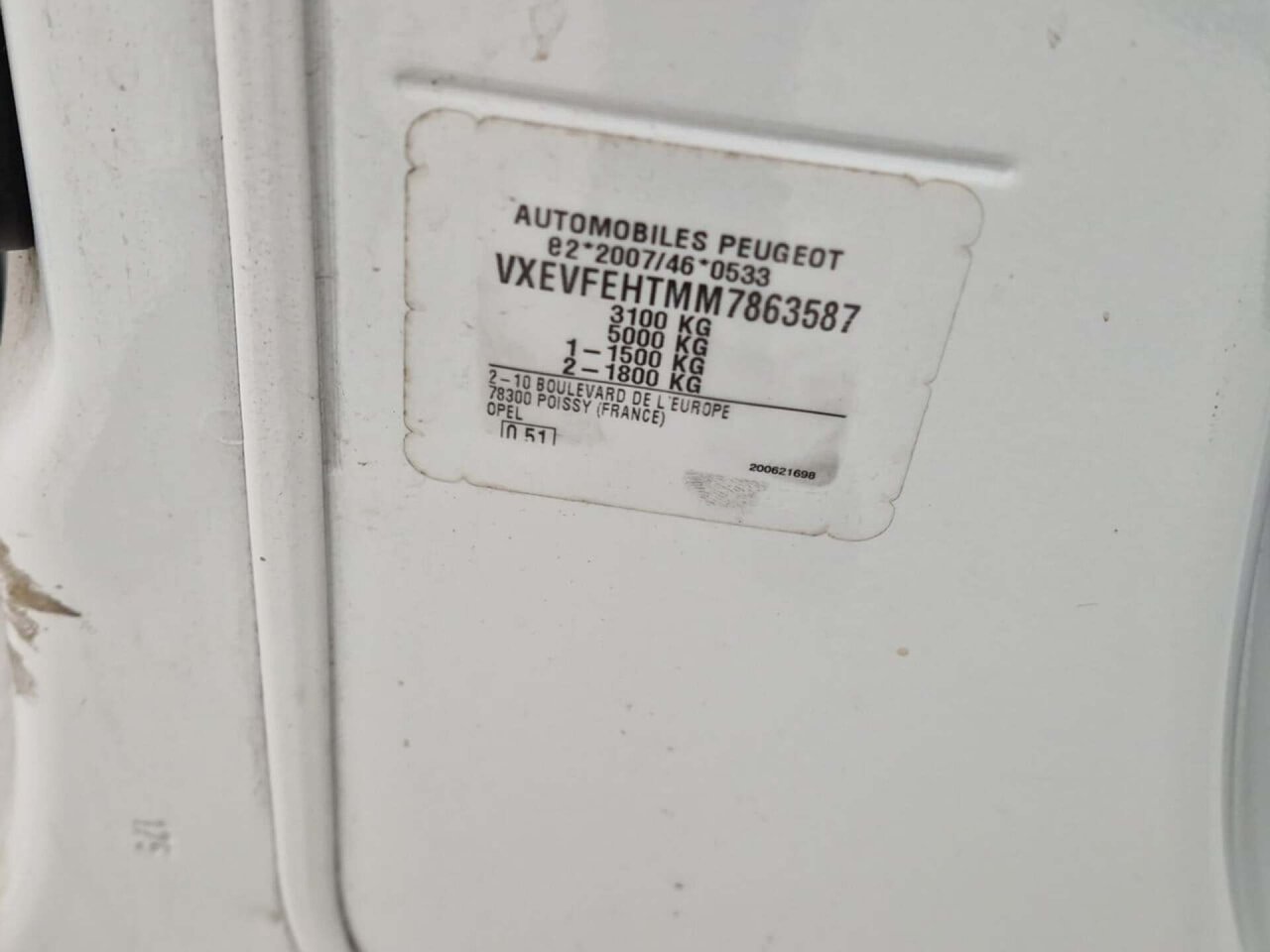 Opel Vivaro 2.0 L3H1 Turbo D S/S Edition 2022 Airco/Leer – foto 5 – kavel bij BAS World Auctions, Veghel