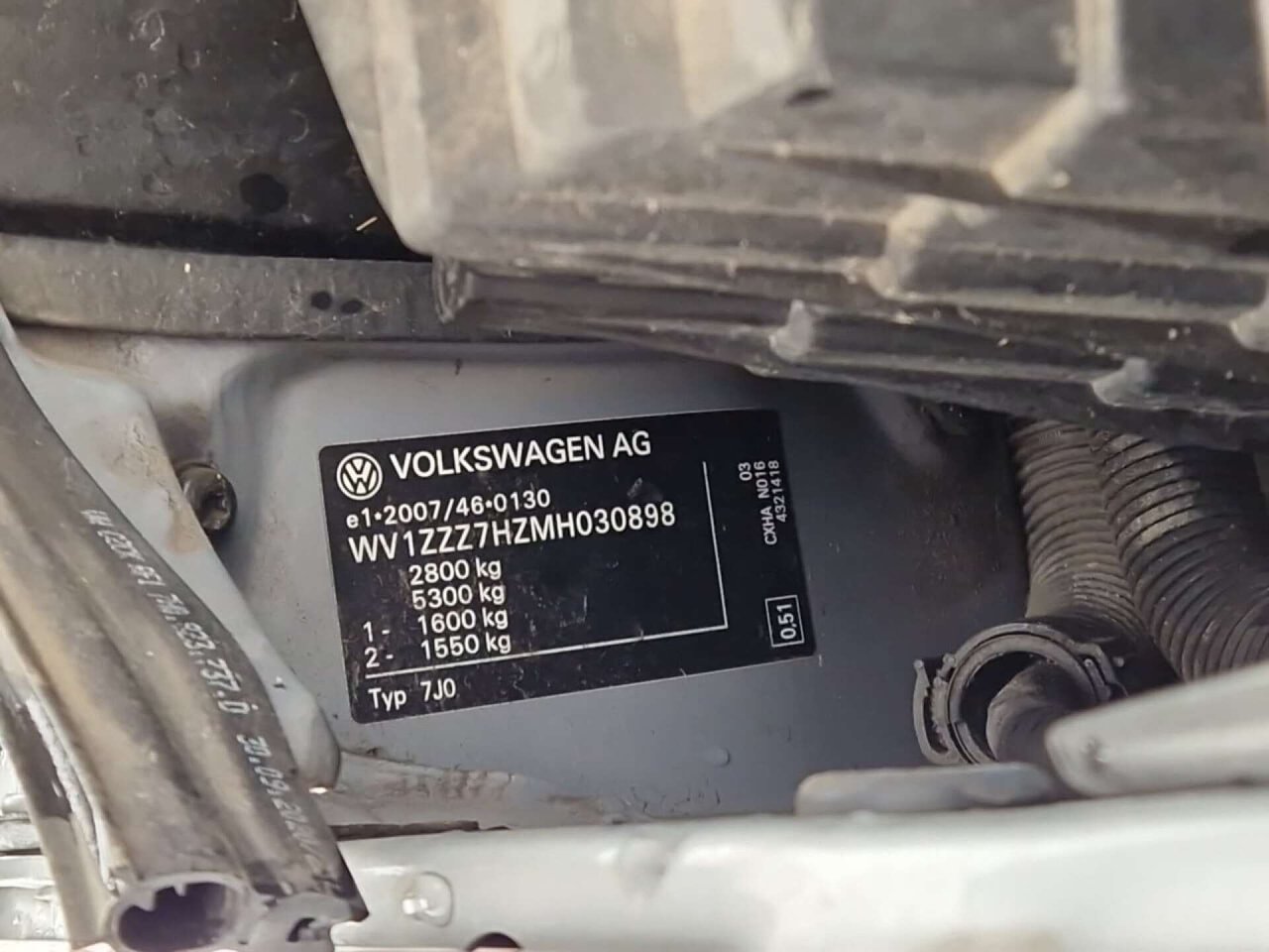 Volkswagen Transporter 2.0 TDI DSG 2021 AUT/Airco/NAV/Leer/PDC – foto 5 – kavel bij BAS World Auctions, Veghel