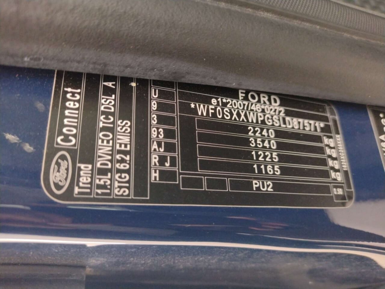 Ford Transit Connect 1.5 EcoBlue L2 Trend 2020 AUT/Airco/PDC – foto 6 – kavel bij BAS World Auctions, Veghel