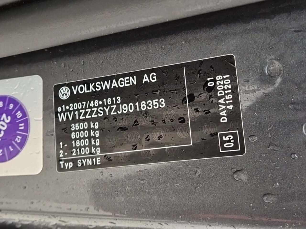 Volkswagen Crafter 35 2.0 TDI L3H2 DSG 2018 AUT/Airco/NAV/PDC – foto 6 – kavel bij BAS World Auctions, Veghel