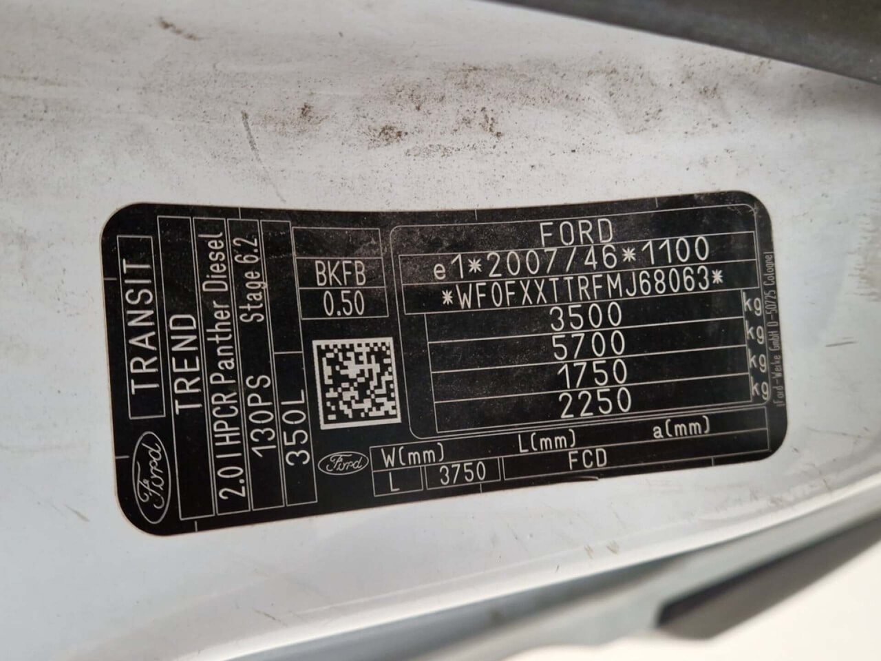 Ford Transit 2.0 350L L3H2 TD Trend DC 2021 Airco/NAV/Leer/PDC – foto 5 – kavel bij BAS World Auctions, Veghel