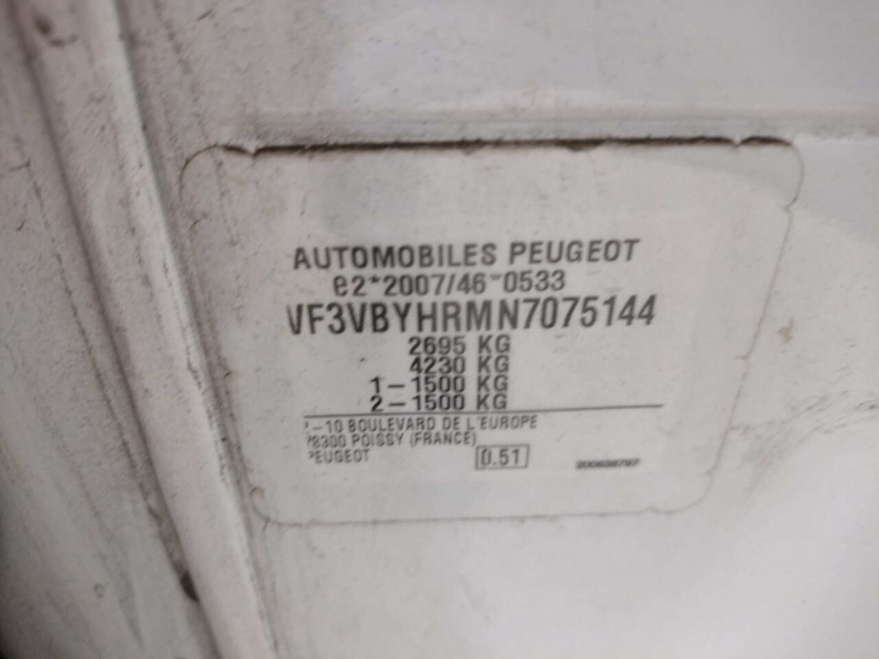 Peugeot Expert 1.5 BlueHDi Std. Prem. L2H1 2023 Airco/PDC – foto 5 – kavel bij BAS World Auctions, Veghel