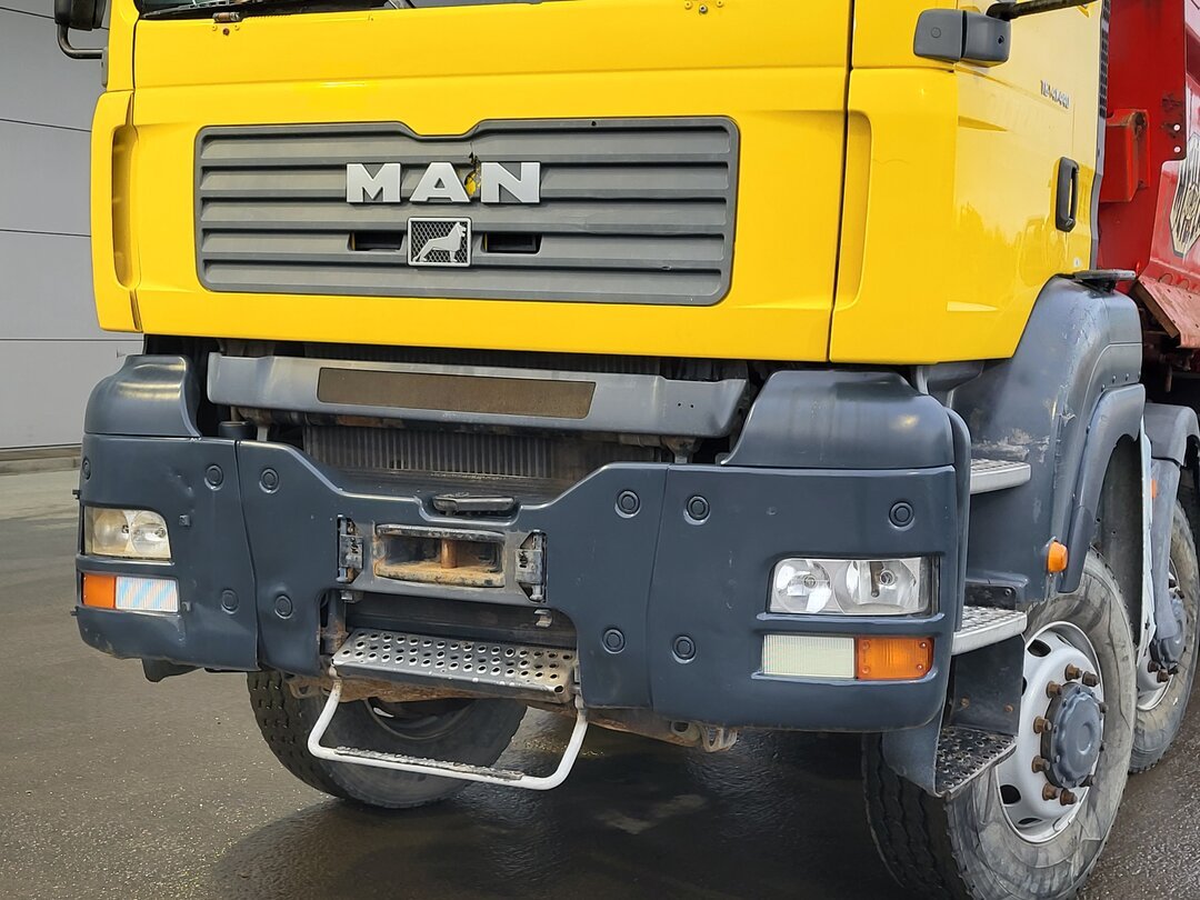 MAN TGA 41.440 Tipper 8x8 18m3 Meiller tipper Steelsuspension Big-Axle Manual Euro 4 – foto 10 – kavel bij BAS World Auctions, Veghel