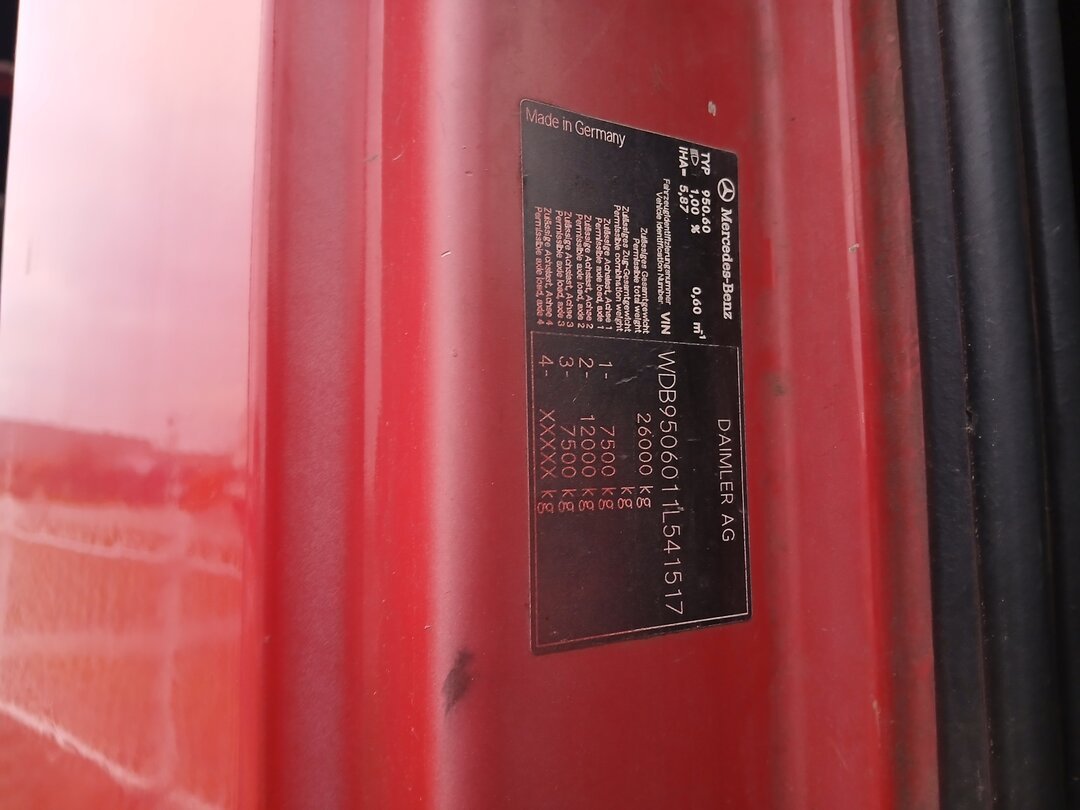 Mercedes Axor Garbage truck 6x2 2011 – foto 10 – kavel bij BAS World Auctions, Veghel